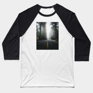 Californian Redwoods Baseball T-Shirt